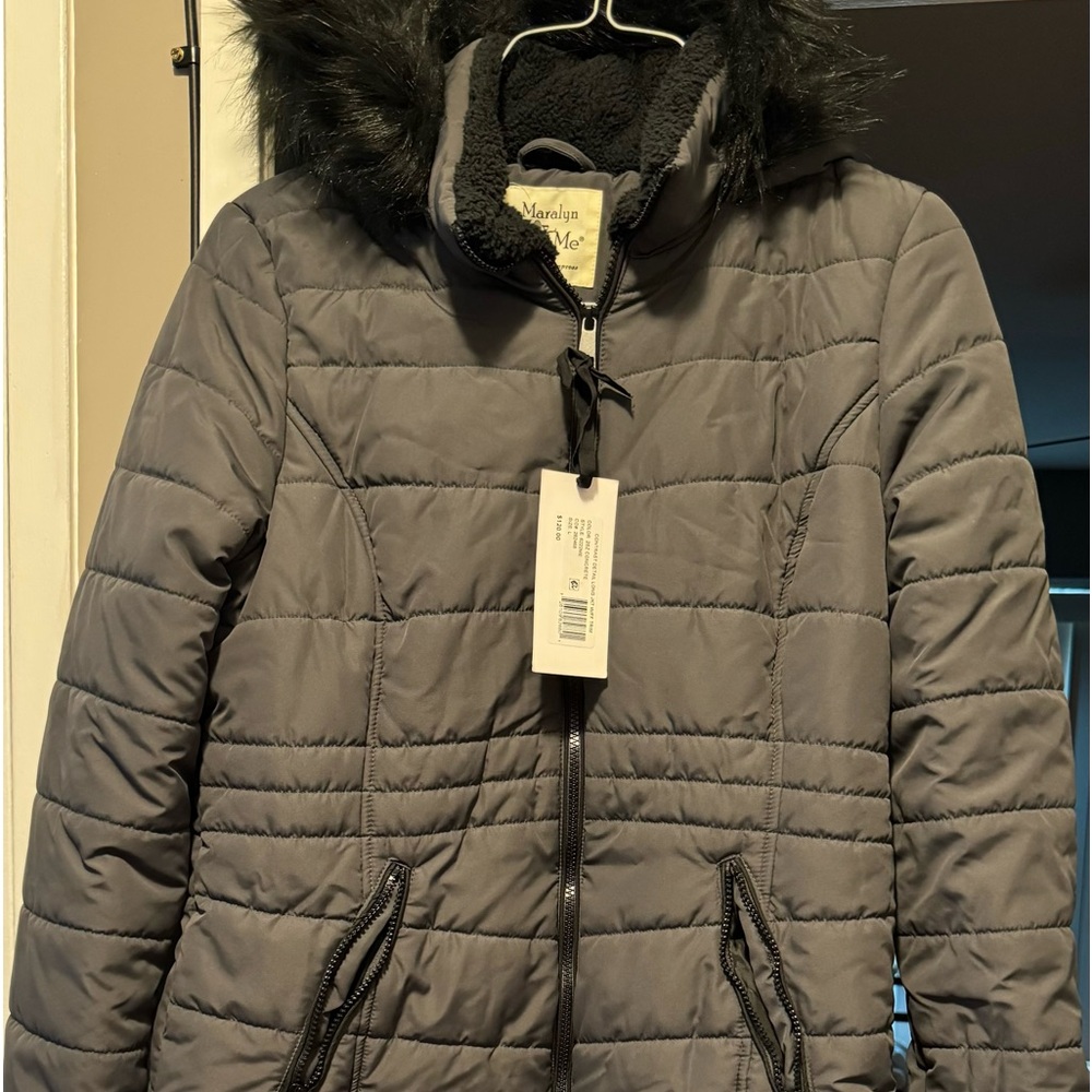 Brand new mid length jacket